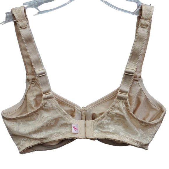 Wacoal Awareness Seamless Underwire Bra Lingerie Jacquard Calla Lilly 34D - Picture 4 of 14